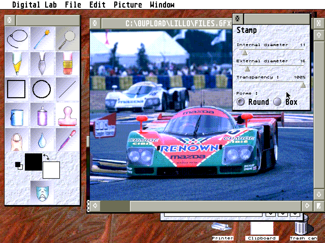 Digital Lab atari screenshot